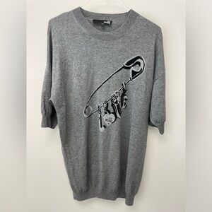 Love Moschino Grey Women’s Sweater USA size 10